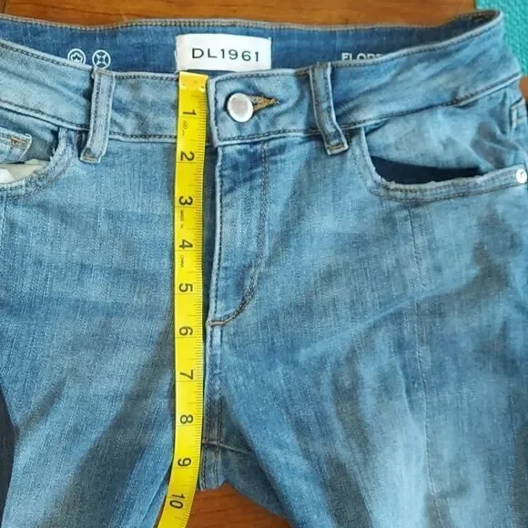 DL1961 Florence Instasculpt New Town Skinny Crop Sz 26 - Picture 9 of 10